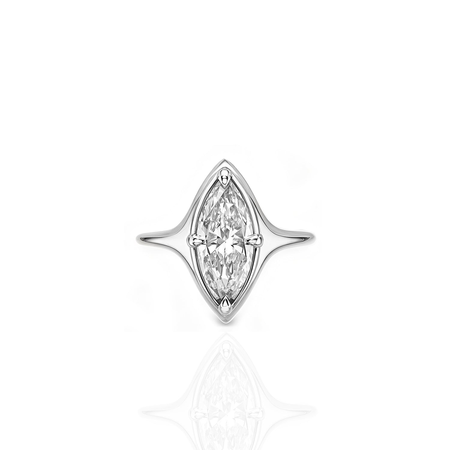 Aurora Marquise—Elegant Marquise Cut Lab-Grown Diamond Ring